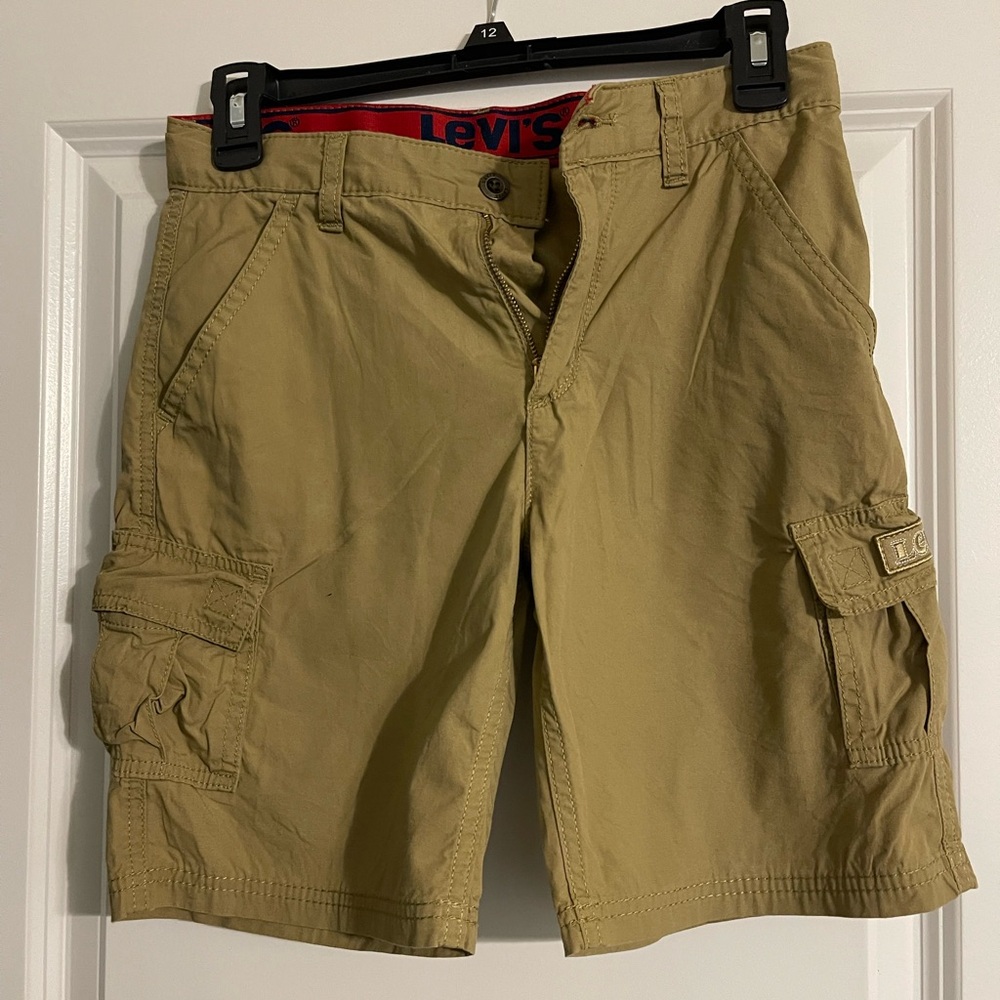 Levi's Kids Khaki Cargo Shorts